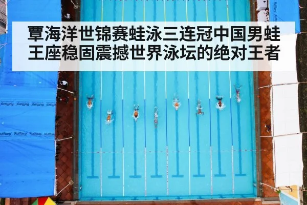 覃海洋世锦赛蛙泳三连冠中国男蛙王座稳固震撼世界泳坛的绝对王者